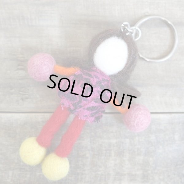 画像3: フェルトドール　ピンクちゃん (3)