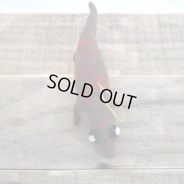 赤とオレンジの模様