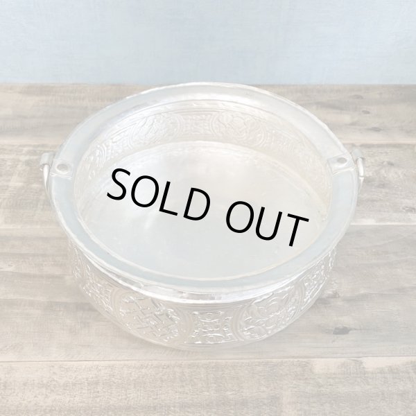 画像3: ネパール 水盤 （シルバー） (3)