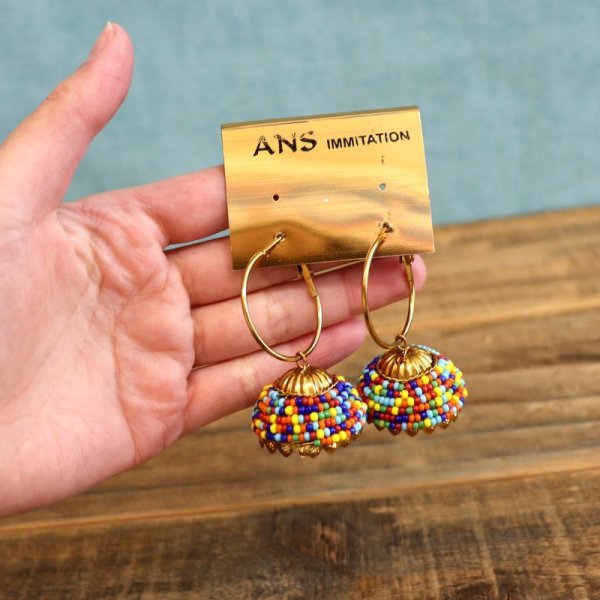 画像5: インド ピアス ( F ) 1点限り (5)