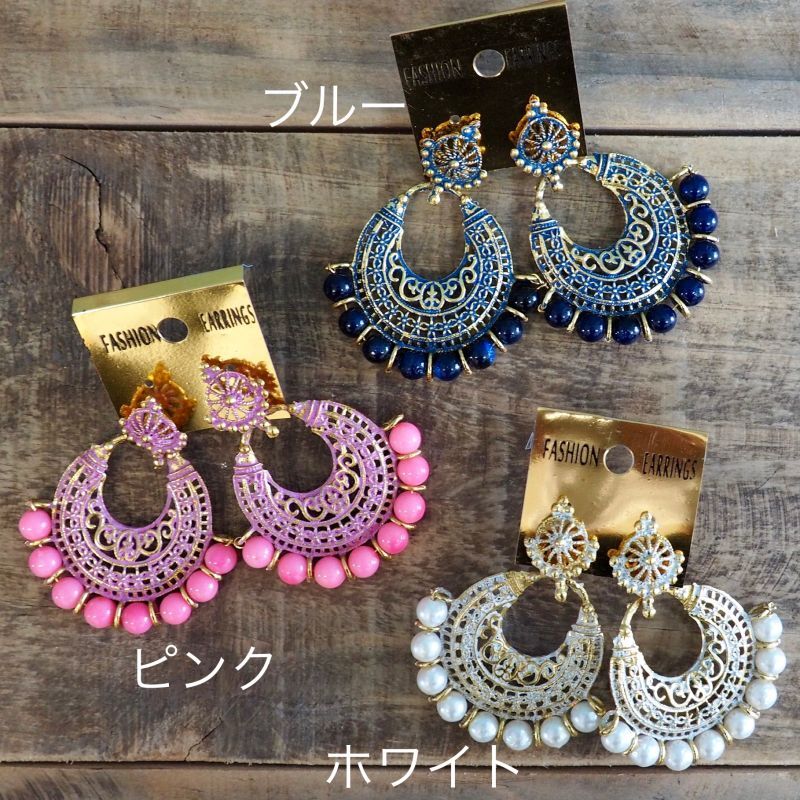 インドから購入 ピアス-